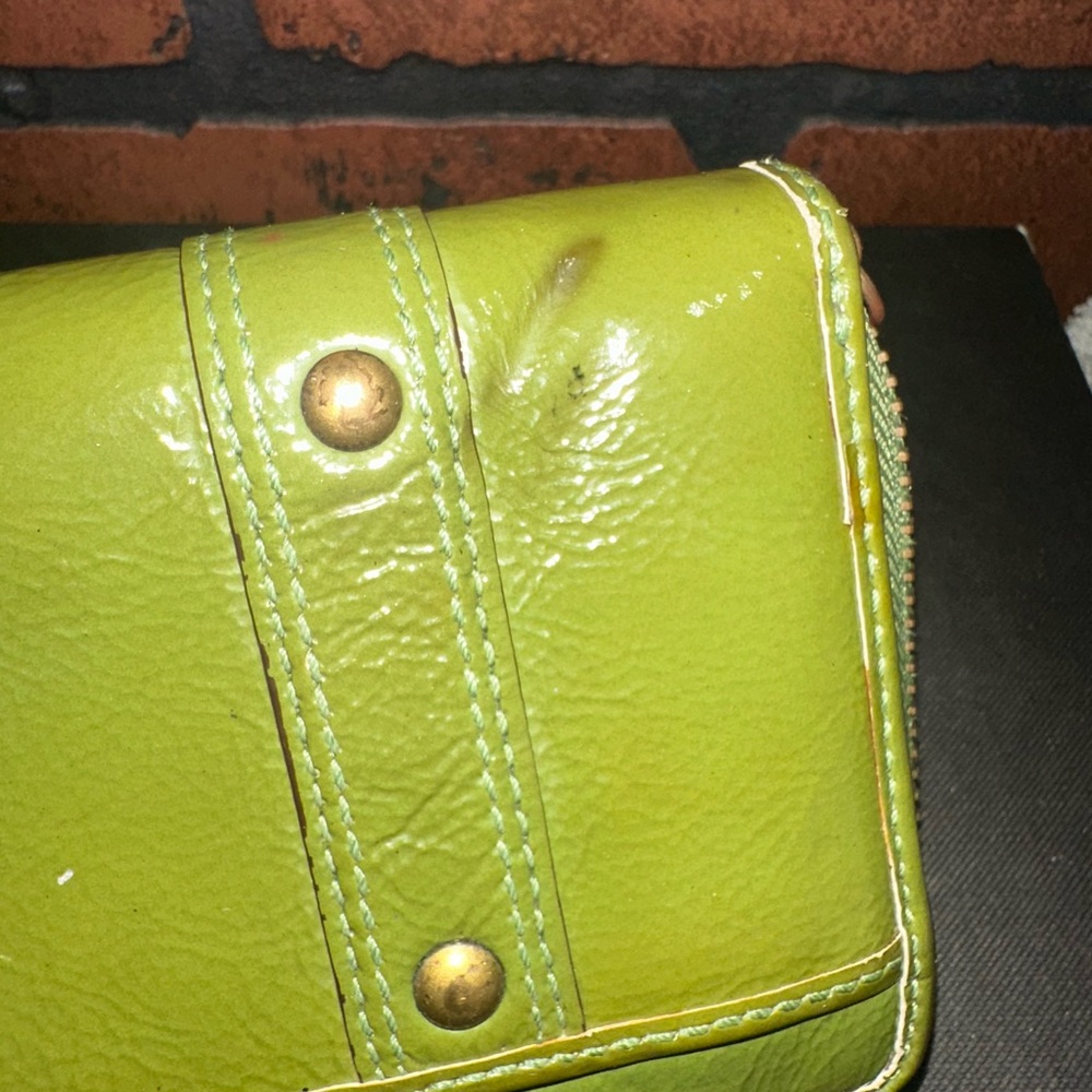 "RARE" COACH Double Buckle Zip Around Clutch Wallet - Picture 12 of 12